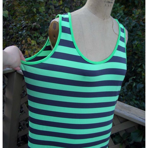 New Plus size 2X maxi dress striped by Last Exit - Picture 7 of 8